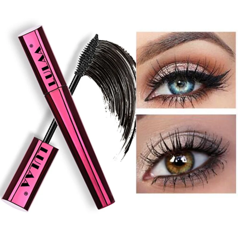 

4D Waterproof Mascara Quick Dry Eyelash Slender Long-Lasting Curling Waterproof Makeup Cosmetic