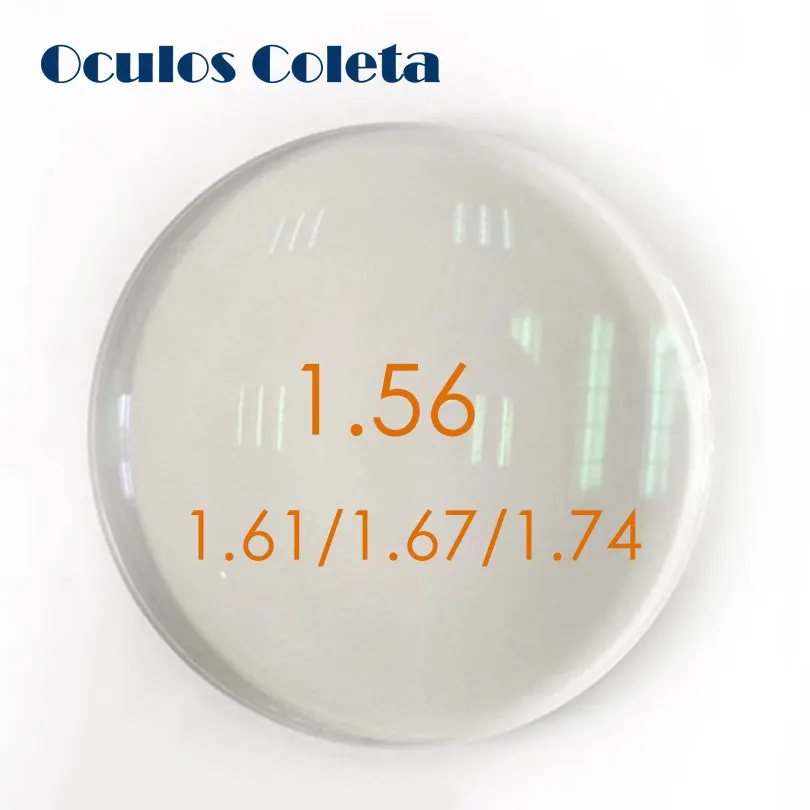 Premium Eyeglasses Lenses for Myopia/Astigmatism/Presbyopia/Reading Aspheric Resin, HMC Green