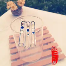 Экологичная Защита окружающей среды здоровья стекло Pipet бар термостойкие бар соломы изогнутые KFC соломинки для Фруктового Сока Напитков