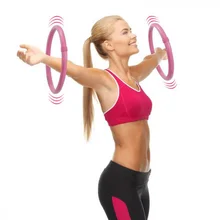 1 пара рука обруч ДЛЯ ФИТНЕССА сжигание жира упражнение баланс устраняет гордой плоти массажер на тонкой руке Спортивное кольцо