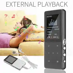 Bluetooth MP3 плеер HiFi без потерь Музыкальный Плеер 1,8 Inch 8 Гб Регистраторы FM радио Портативный прослушивания музыки устройства для пожилых