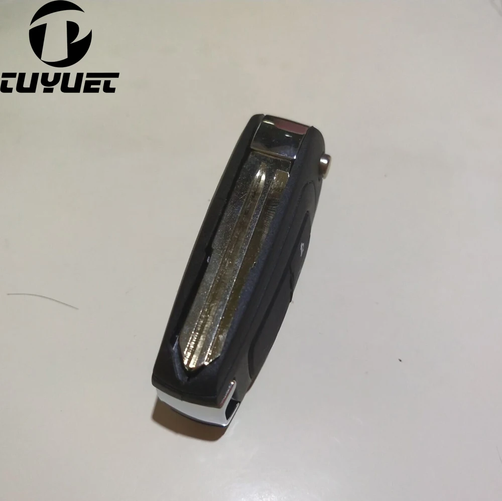 Изменение 2 пуговицы Складной флип дистанционного оболочки для Chevrolet Epica пульт автомобильной сигнализации случае ключ