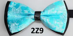 2018 последняя версия мода Для мужчин бренд Галстуки формальные коммерческий галстук-бабочка Мужчины вышла замуж светло-голубой бабочкой