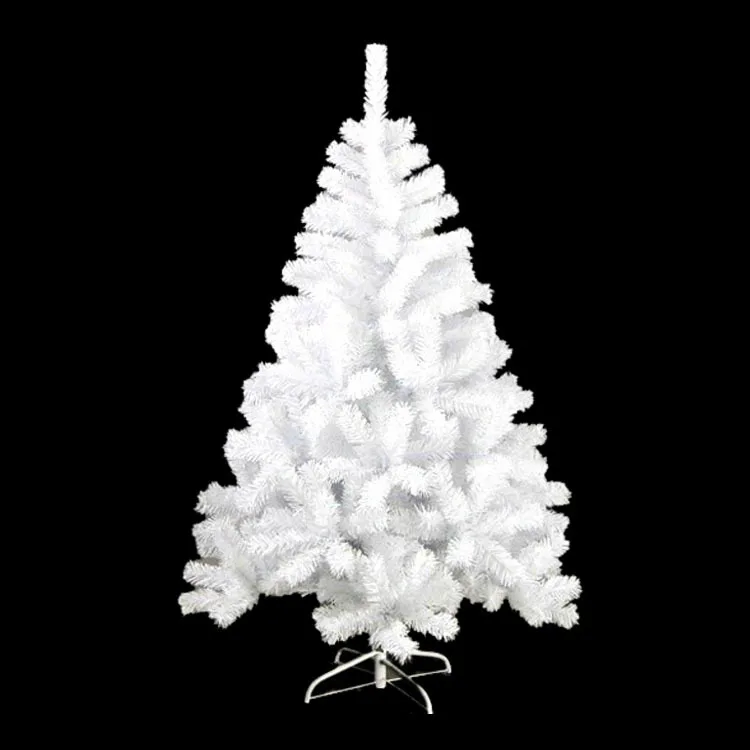 Рождественская елка 108 см белая ПВХ шифрование Обычная Рождественская елка 011
