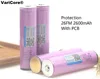 VariCore-batería recargable de ion de litio con PCB para linterna ues, 100% protegido, Original, 18650 ICR18650-26FM, 2600mAh, 3,7 v ► Foto 1/6
