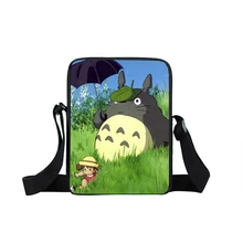 Tonari no Totoro мини сумка-мессенджер Мой сосед Тоторо мультфильм детские школьные сумки маленькие женские сумки детский подарок дорожная сумка