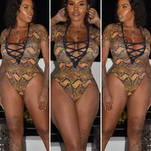 Британский женский Монокини пуш-ап бюстгальтер бикини цельный бандажный купальник