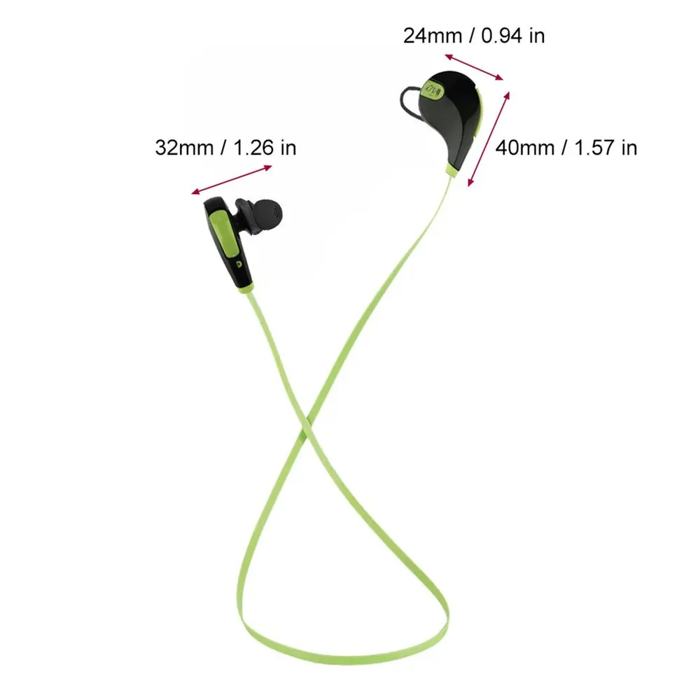

10PCS Bluetooth Headphones Wireless Stereo Earphone Earbuds Sport Headset Universal