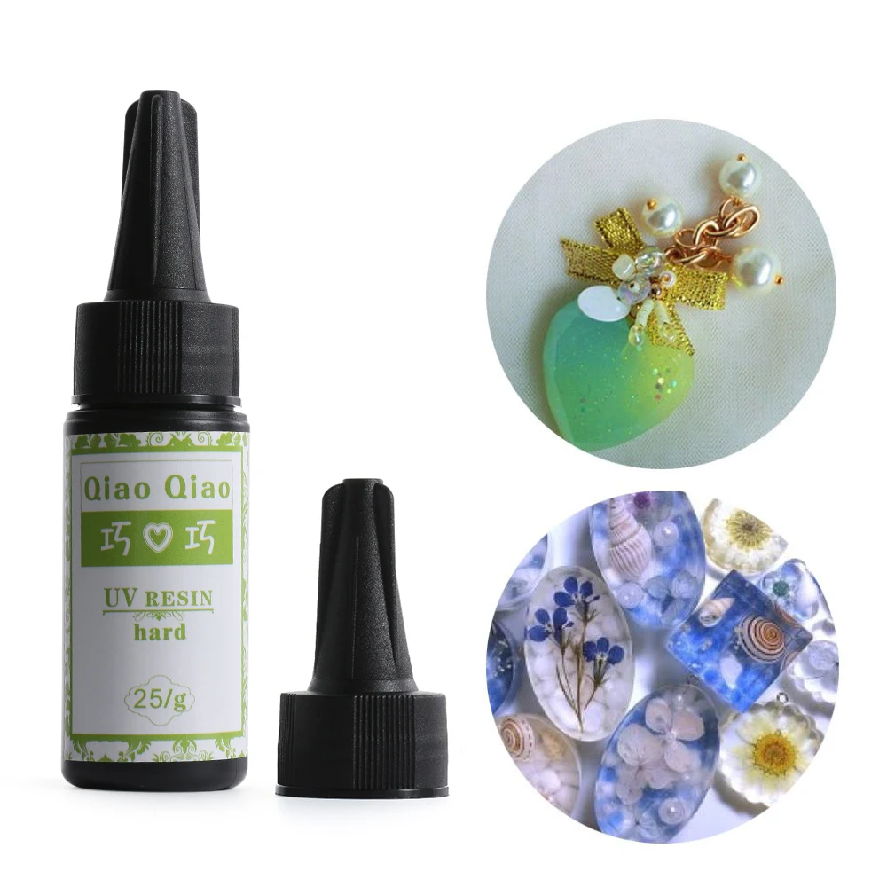 

25g UV Resin Ultraviolet Curings Resin Solar Cure Resin Sunlight Activated Sunlight Activated Crafts Transparent Clear Ornament