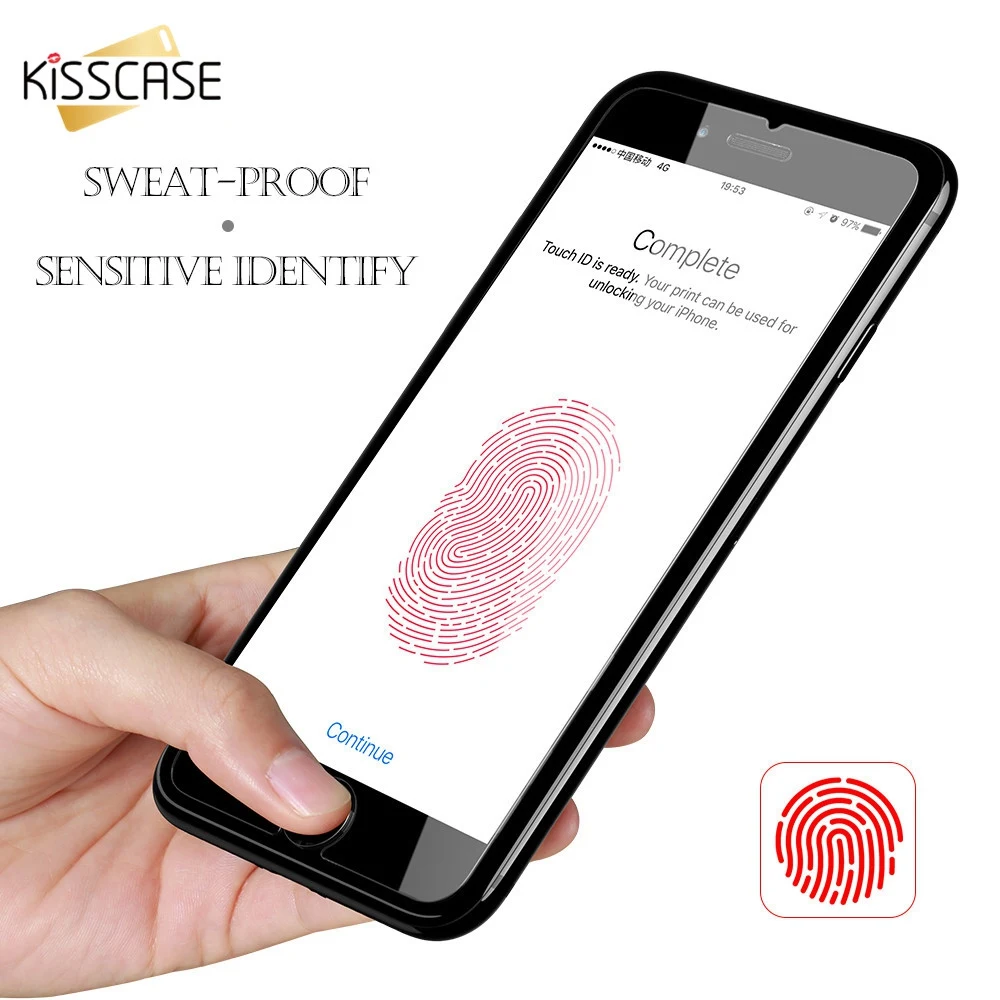 Универсальный кнопку домой Стикеры для apple iphone 8 7 6 plus 5 отпечатков пальцев Touch ID