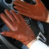 2022 Autumn New Style Genuine Leather Man Gloves Locomotive Driving Unlined Imported Sheepskin Gloves Male Mittens M063N ► Photo 3/6