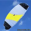 Outdoor Fun Sports 1.4m Power  Dual Line Stunt Parafoil Parachute Rainbow Sports Beach Kite For Beginner 2
