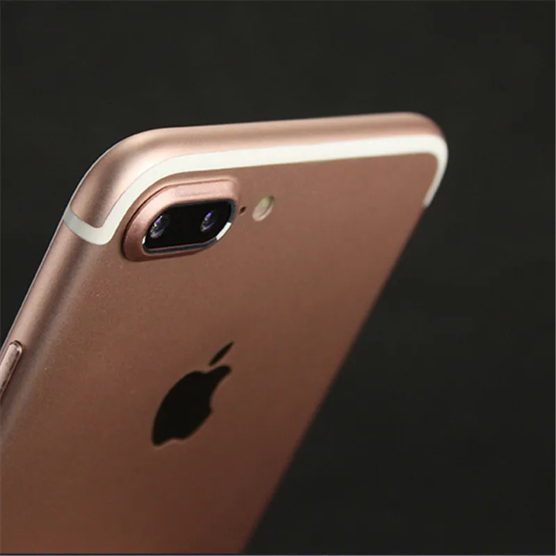 FFFAS Mobile Phone Camera Protector Camera Screen Lens Cover Shell Protect Case for Apple iphone 7 plus silver golden colorful