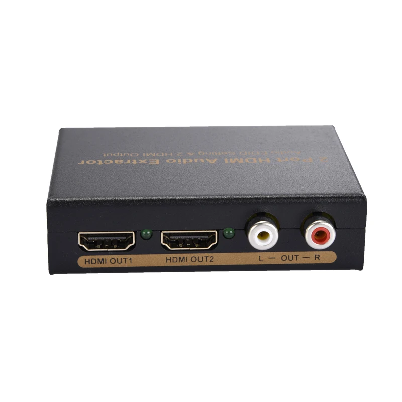 1x2 HDMI сплиттер со встроенным аудио экстрактором Оптический RCA L/R стерео выходы WIF66|