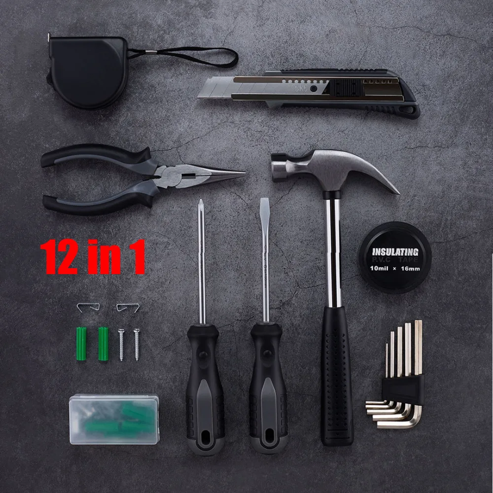 XIAOMI JIUXUN 60/12 in 1Pcs DIY KIT HOUSEHOLD HAND TOOLBOX 8