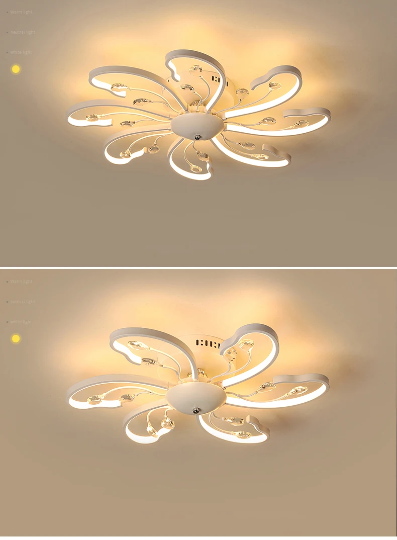 modern led chandelier ceiling lamp fixture 10