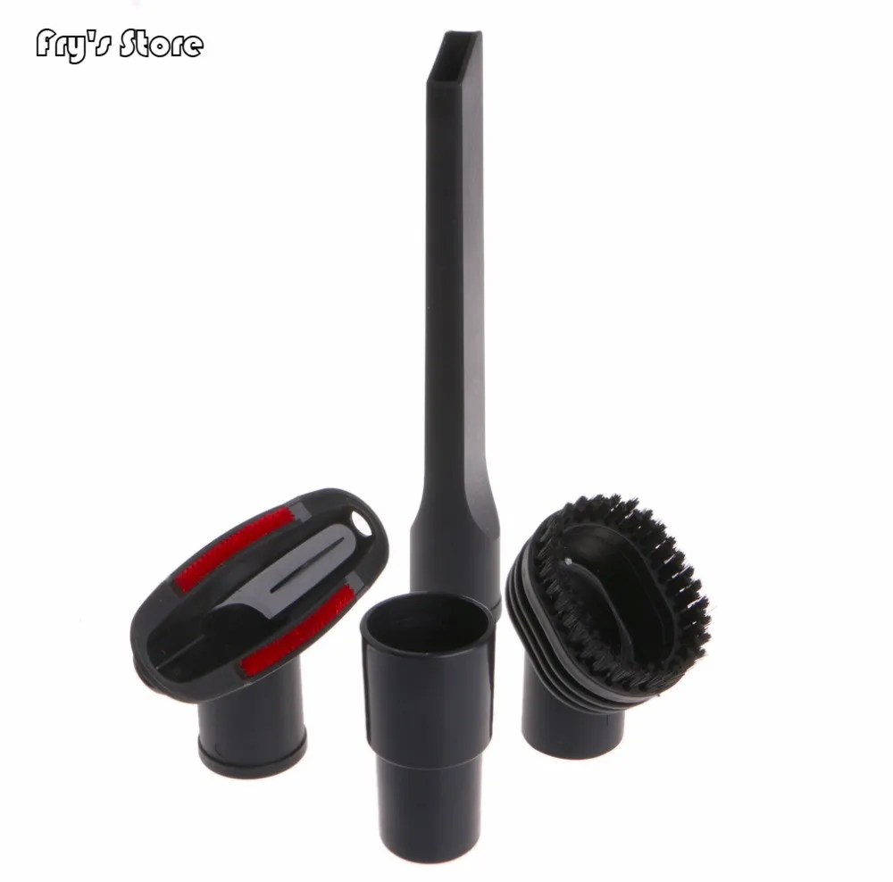 

Fry's Store 4 In 1 Vacuum Cleaner Brush Nozzle Home Dusting Crevice Stair Tool Kit 32mm 35mm for Dropshipping