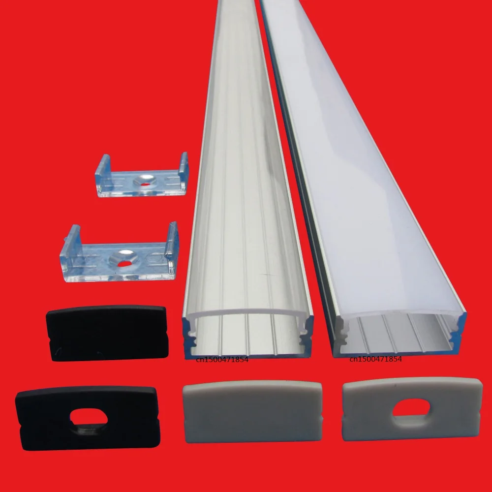 

5Packs/10Packs x 2m each led bar light housing,aluminium profile for 20mm pcb, led strip channel extrusion for floor SDW097