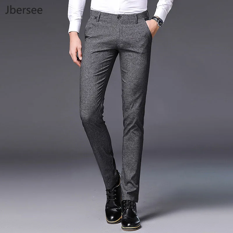 Aliexpress.com : Buy Men Suit Pants Business Casual Mens Dress Pants ...