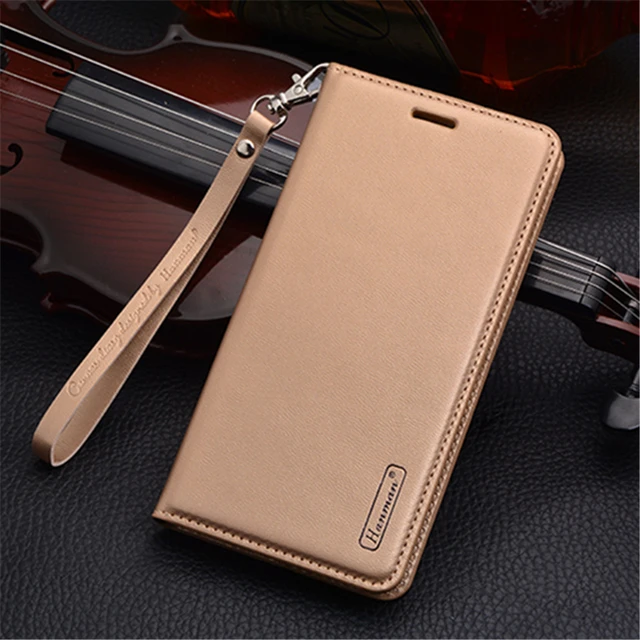 Cheap Luxury PU Leather Wallet case For Samsung Galaxy A5 (2017) A520F 5.2 inches Magnetic suction Flip Cover Card Holder
