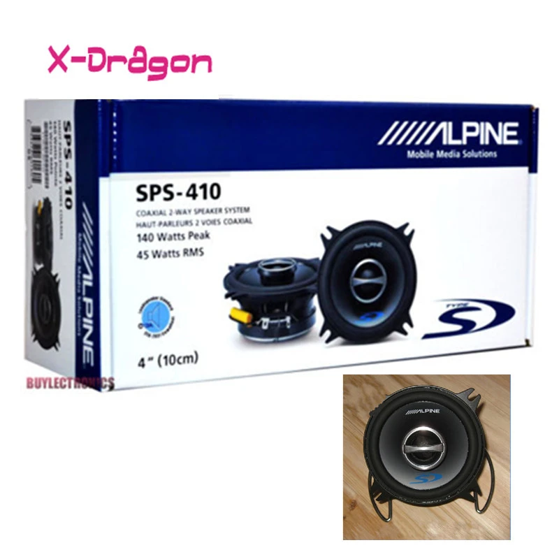 alpine coaxial speakers