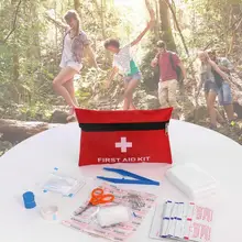 Открытый походный набор для выживания в чрезвычайных ситуациях, водонепроницаемый мини-дорожный автомобильный набор первой помощи для дома, маленькая медицинская коробка, sos Бытовая