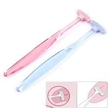 1 шт., щетка для языка, скребок для языка, очиститель, домашний практичный уход за зубами, инструмент для чистки языка, для ухода за полостью рта, сохраняет свежесть дыхания