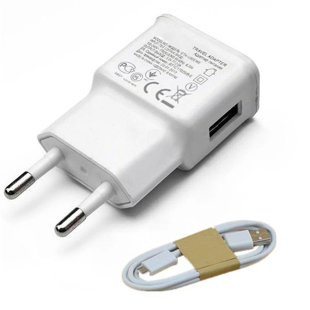 

For Samsung S4 I9500 S3 S6 S7 edge J5 2017 J7 A2 Core J4 J6 Plus A20e android Phone Micro USB Cable & 5V 2A Travel Wall Charger