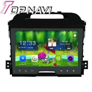 

Topnavi 9'' Quad Core Android 6.0 Car GPS Navigation For KIA Sportage 2011 Radio Audio Multimedia Stereo Without DVD