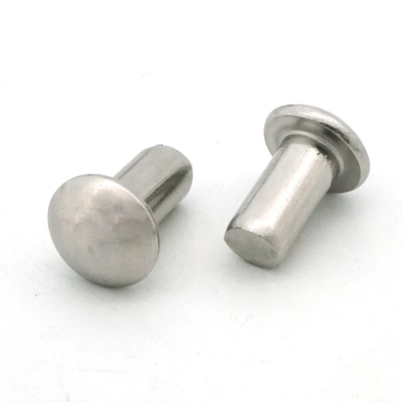 

1pcs M10 stainless steel semicircular head rivet solid rivet household solids round cap decoration bolts 50mm-100mm length