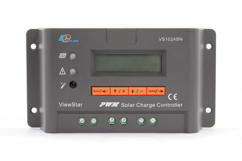 

EPEVER EPsolar 10A 10amp VS1024BN 12v 24v auto work solar battery portable charging controller excellent quality