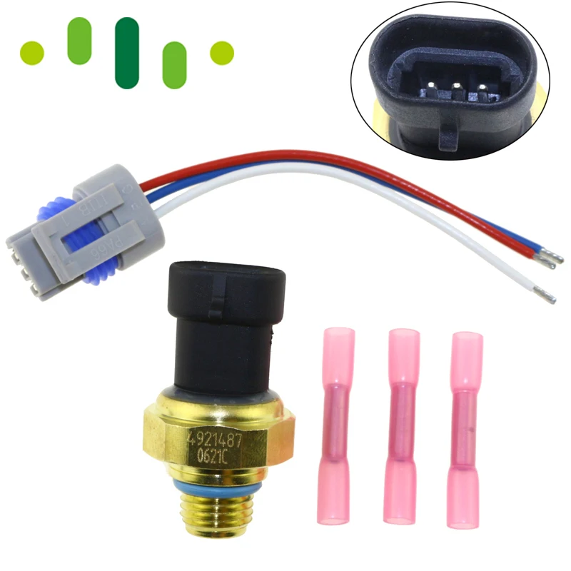 4921487 3083716 3080406 Fuel Oil Pressure Sensor For Cummins N14 M11 ISX L10 Dodge Ram 2500 3500