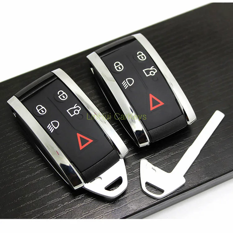 2 шт. чехол для ключа JAGUAR XF XK XKR X Type S 5 кнопок|shell key|shell jkey shell button |