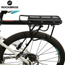 ROCKBROS Bicycle Carrier Bike Luggage Cargo Rear Rack Aluminum Alloy MTB Bike Shelf Cycling Saddle Bags