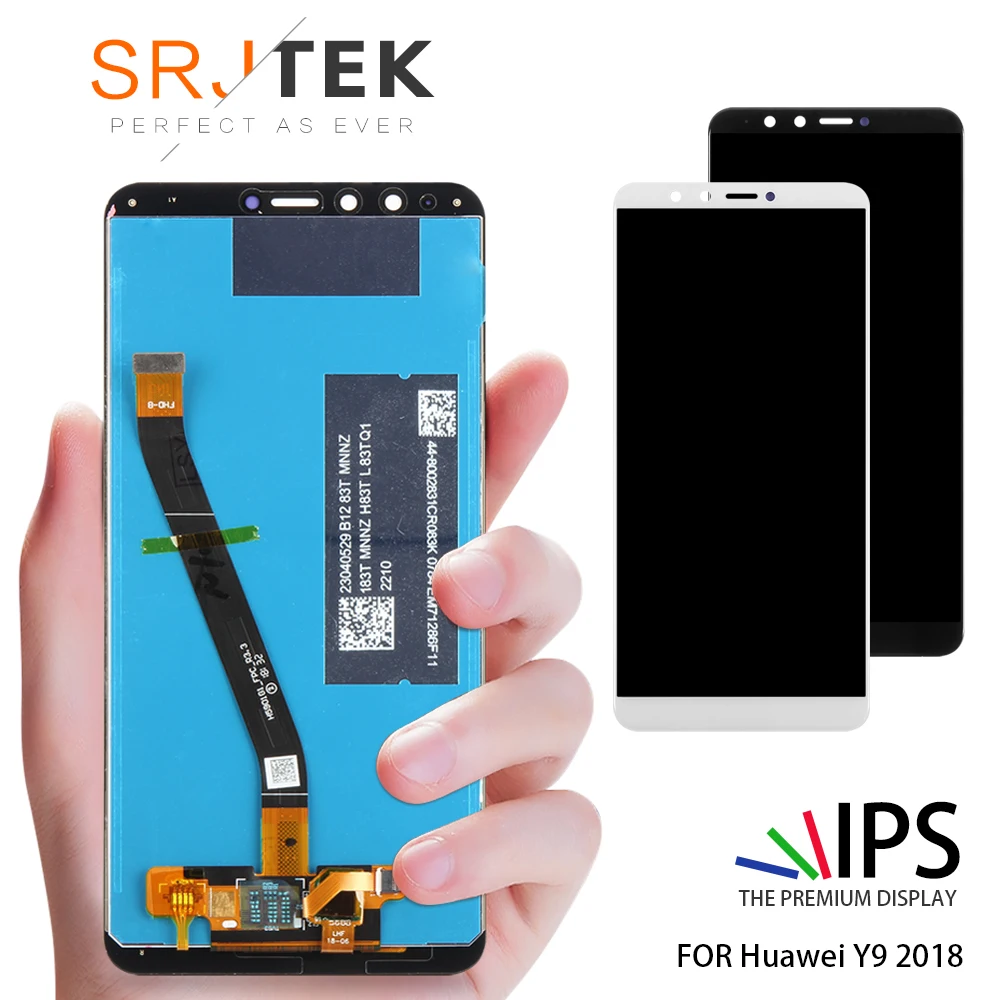 

For Huawei Y9 2018 LCD Display Touch Screen Digitizer Assembly FLA L22 LX2 LX1 Screen For Huawei Y9 2018 LCD Frame Replacement
