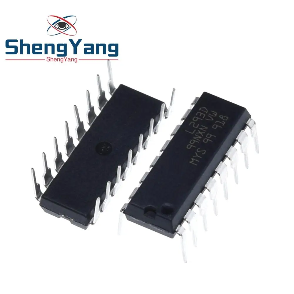 ShengYang 1 шт. L293D L293 293 DIP 16 чип шагового драйвера IC 100% Новинка|Интегральные схемы| |
