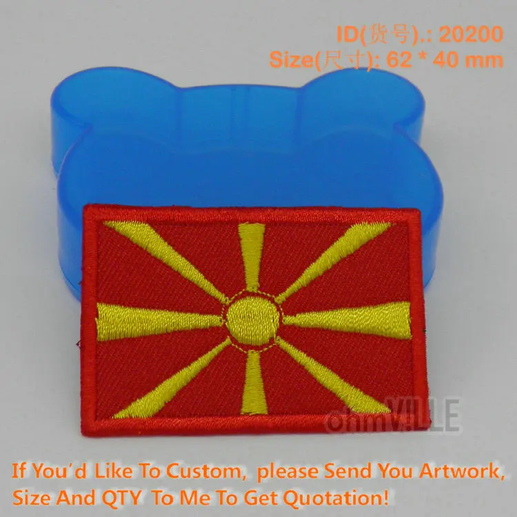 

2016 Sale New Iron-on Patches For Clothing Fallout 20200 Macedonia Flag Iron On Patches Guaranteed 100% Quality Embroidery Patch