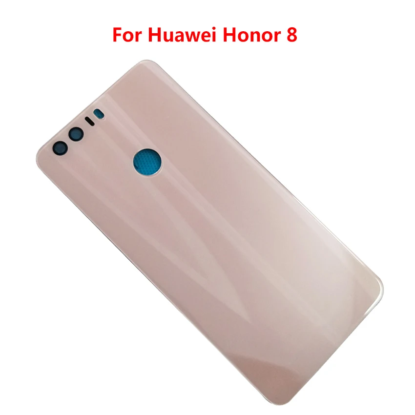 Для huawei Honor 8 5," Задняя крышка корпуса, чехол для Honor8 Honor 8, крышка для батареи, запасные части для двери - Цвет: pink