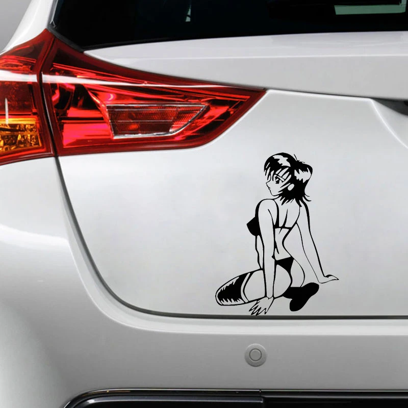 Sexy Girl Anime Car Sticker Personalized Bomb Vinyl Auto Detailing Products For Cars Styling Window Wrap Funny Waterproof Decals Car Stickers Aliexpress Sexy Girl Anime Car Sticker Personalized Bomb Vinyl Auto Detailing Products For Cars Styling Window Wrap Funny Waterproof Decals Car Stickers Aliexpress