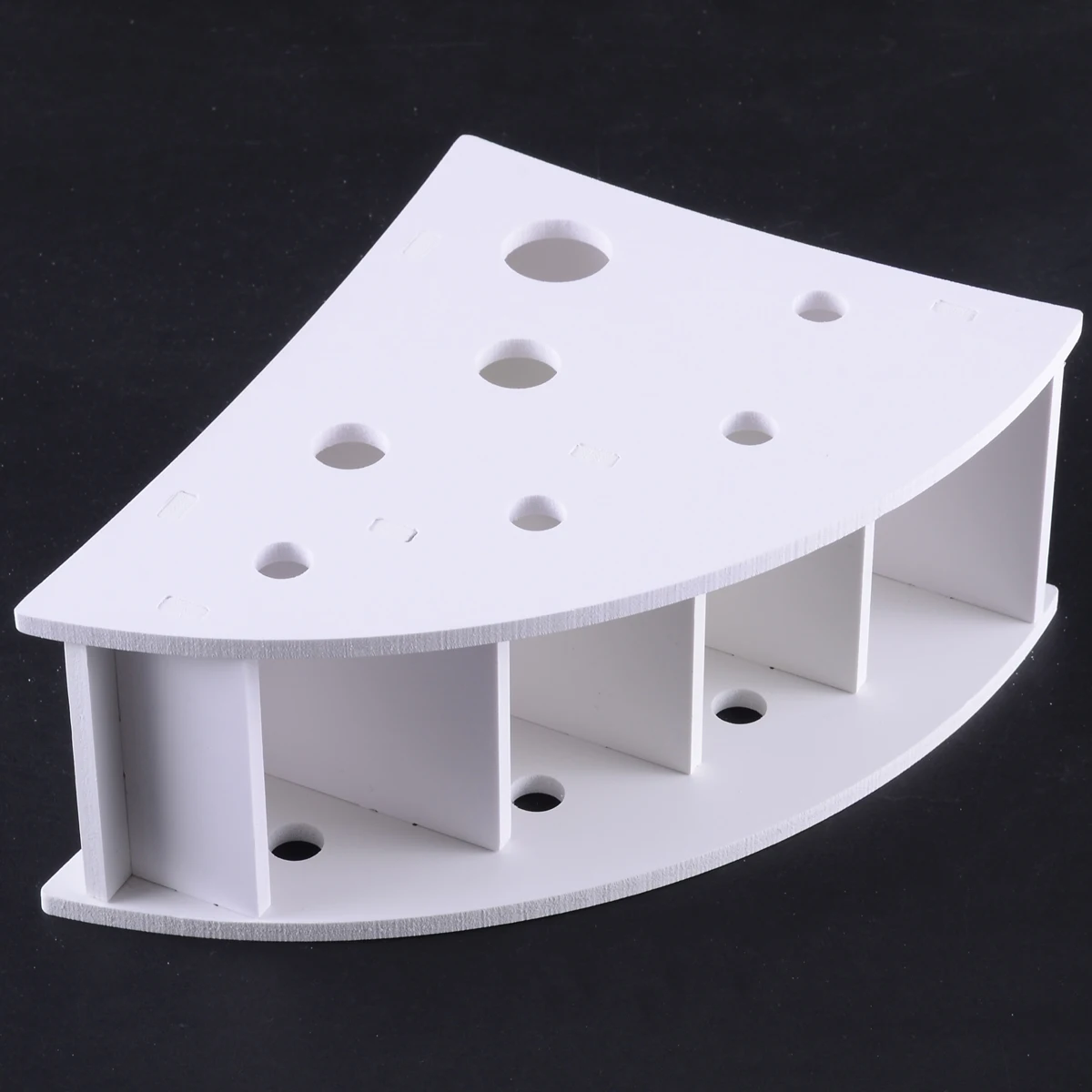 Wood TV Air Conditioner Remote Control Holder Home Office Sundries Storage Case Multifunctional Desk Organizer Storage Box White