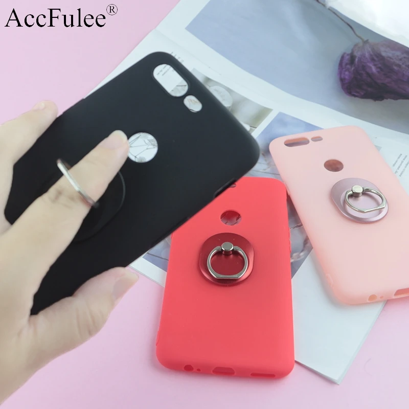 

Ring Phone Case For Xiaomi Mi A2 Lite A1 5 5S 5X 6X 8 Lite 9 SE Mix 2 2S Max 3 Pro Mi Play Redmi Y1 Y2 Y3 F1 Stand Holder Cover