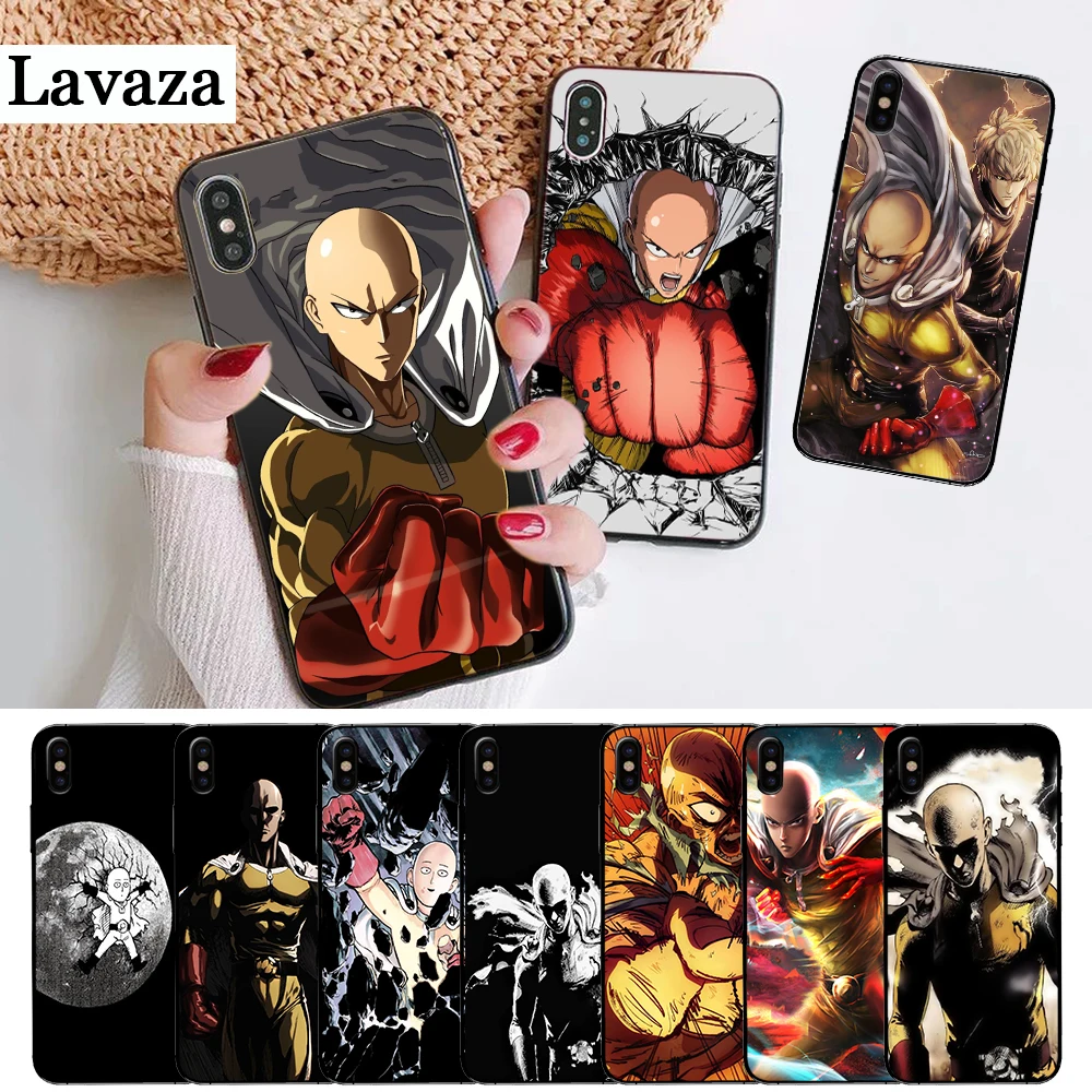 

Lavaza One Punch Man Hero Characters Upscale Silicone Case for iPhone 5 5S 6 6S Plus 7 8 X XS Max XR