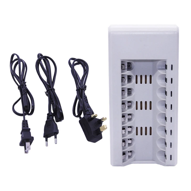 

Multifunctional Hot 8 Slot Rapid Smart Battery Charger for NiMH Rechargeable Battery Power Charger HY99 ST10