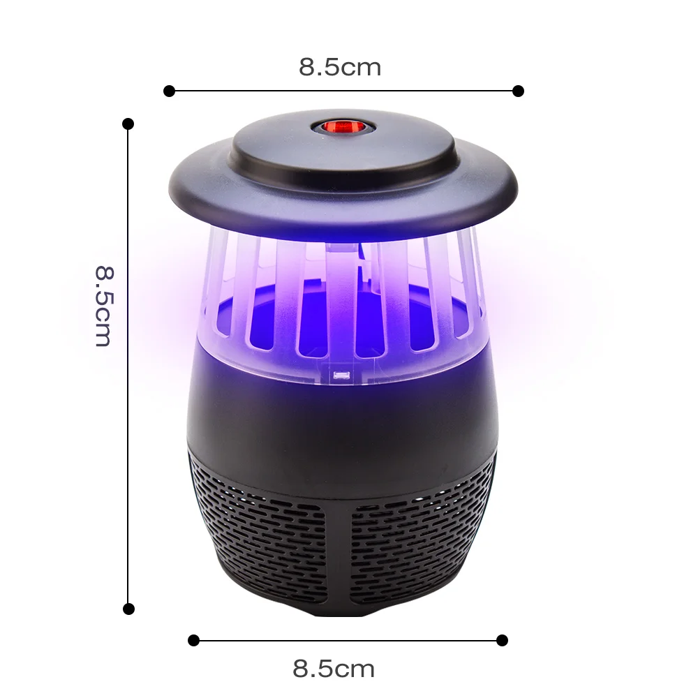 Физические-излучения Mosquito Убийца лампы светодио дный насекомых Mute USB Анти-комаров свет для беременных детские