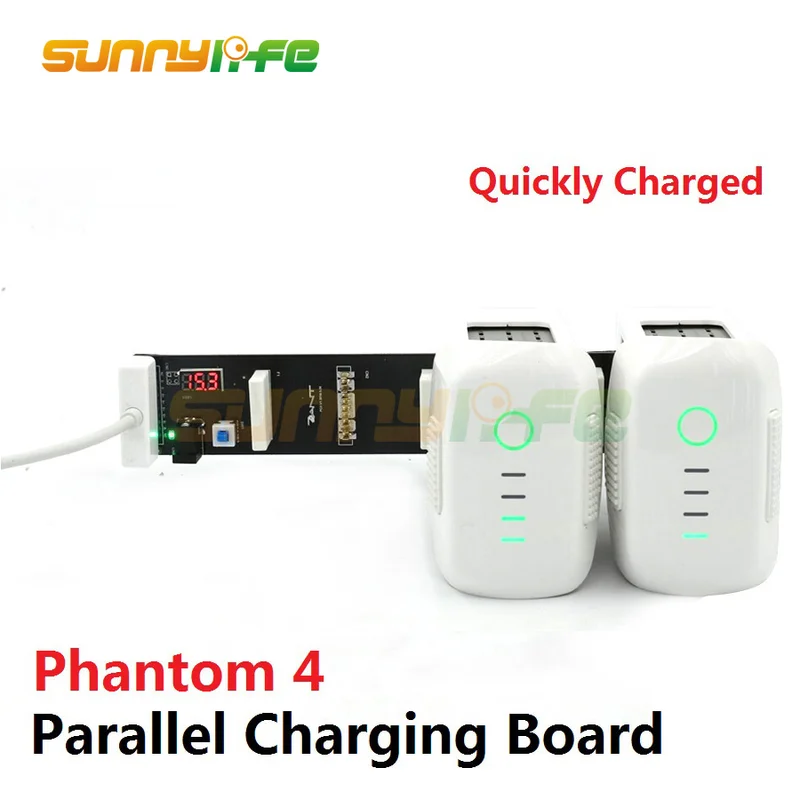 

for DJI Phantom 4 Pro Battery Parallel Charging Board Plate Multi Battery 3-Battery Charger Hub Plate for DJI Phantom 4 / 4 PRO+