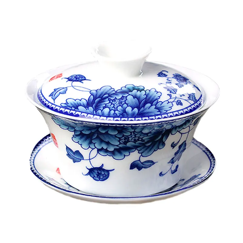 Женский чайный набор gaiwan jingdezhen ручной держатель чайник 1 шт.|Пиалы для чая| |