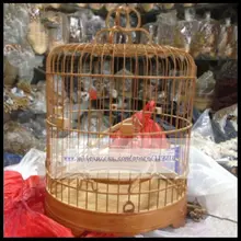 1 PCS 22 24cm Old bamboo dome handmade bird cage embroidered eye golden blue yellow bean bird cage(48 52 branch) 1 PCS 22 24cm Old bamboo dome handmade bird cage embroidered eye golden blue yellow bean bird cage(48 52 branch)