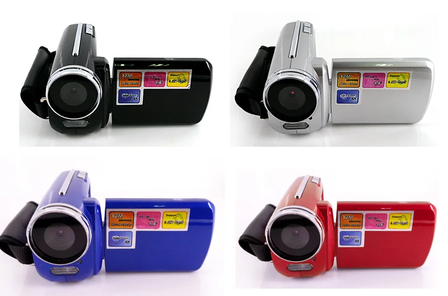 cheapest digital video camera with 6 milion more pixels mini DV media type camcorder