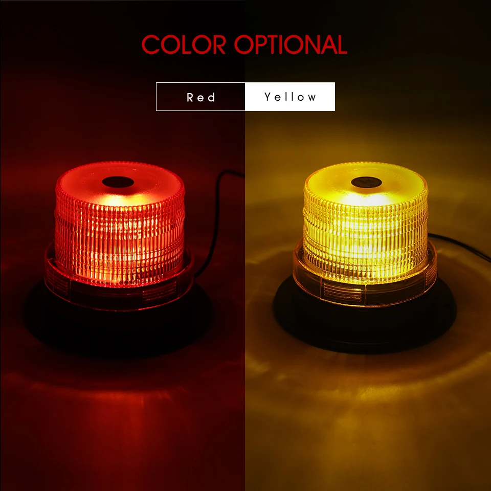Oslamp 1 шт. светодиодный Автомобильная световая сигнализация красный/желтый