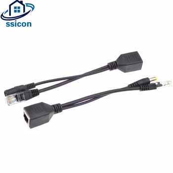 

10Pairs PoE Passive Cable Splitter Power Over Ethernet Router IP Camera Connector PoE Splitter Injector Power Supply